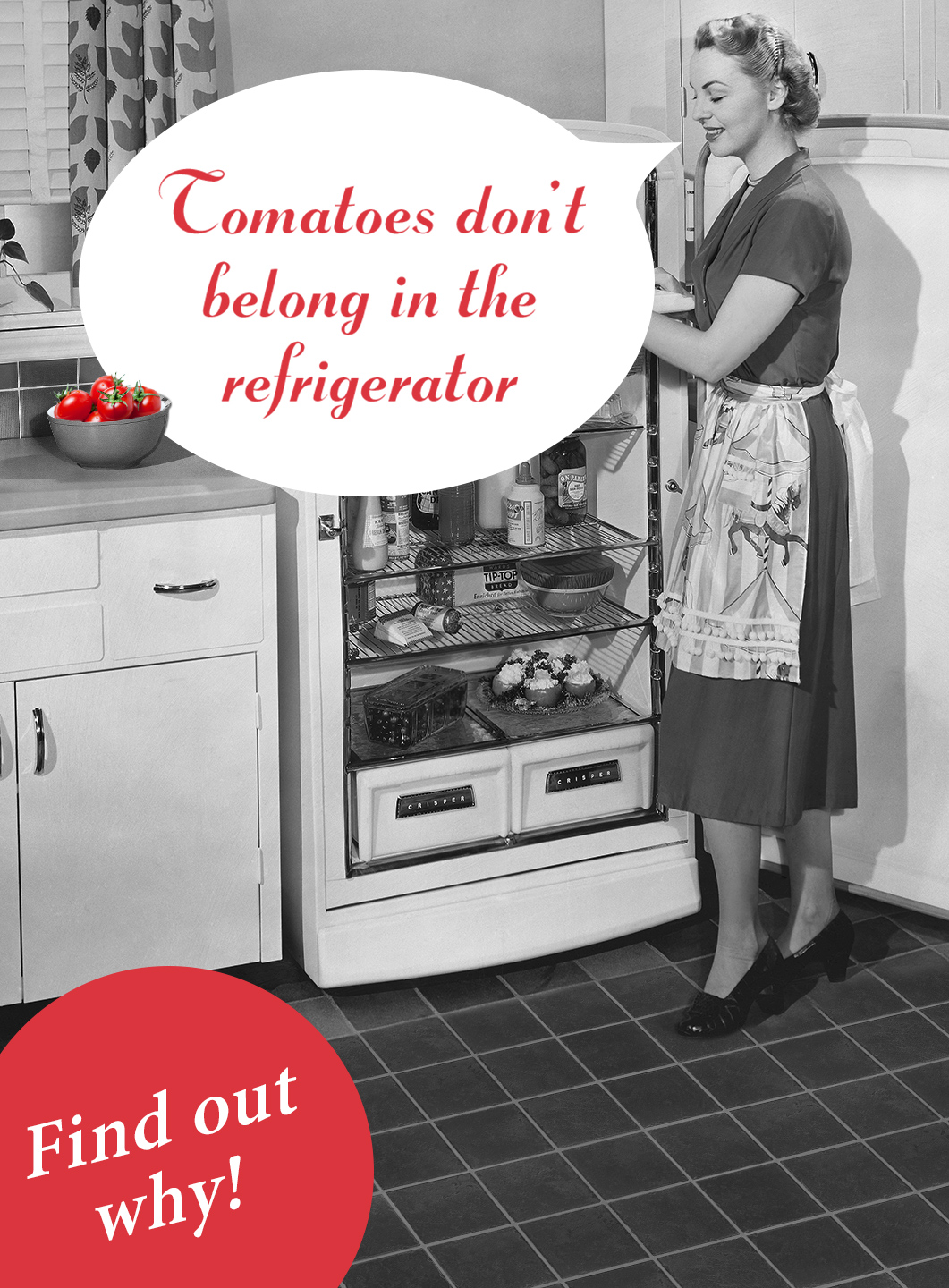 Why Don't You Refrigerate Tomatoes?
